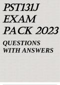 PST131J EXAM PACK 2023