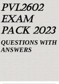 PVL2602 EXAM PACK 2023