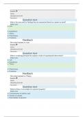 STRAIGHTERLINE CHEM 101 GRADED EXAM 1 WITH ANSWERS