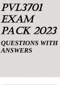 PVL3701 EXAM PACK 2023