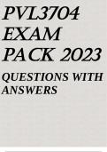 PVL3704 EXAM PACK 2023