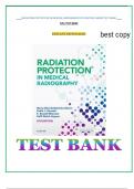 Radiation protection in medical radiography 8th edition sherer test bank