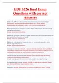 AMB 400 BUNDLED EXAM (QUESTIONS AND ANSWERS ) 2022/2023 WITH 100% CORRECT ANSWERS