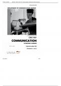 CBC150 1 2022 TL 501 3 B - Communication in Business Context Learning units Business communication is the