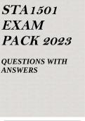 STA1501 EXAM PACK 2023