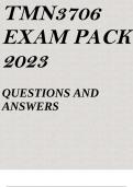 TMN3706 EXAM PACK 2023