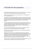FTCE ESE Test Prep Questions & Answers 2023 ( A+ GRADED 100% VERIFIED)