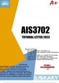AIS3702 Tutorial Letter 2023 (EXERCISES)
