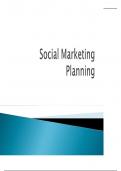 Lecture note for Managing health improvement through social marketing