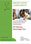 911 Driving Knowledge Test