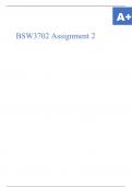 BSW3702 Assignment 2.