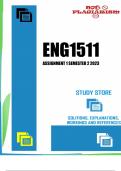 ENG1511 Assignment 1 Semester 2 2023 - DUE 1 August 2023