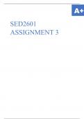 SED2601 ASSIGNMENT 3.