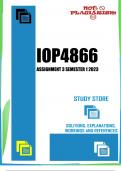 IOP4866 Assignment 3 Semester 1 2023