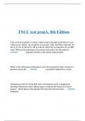 TNCC test prepA, 8th Edition
