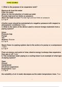 HVAC EXAM 3 1. What is the purpose of an expansion tank? Remove air from the water Filter the water Allow for the introduction of make-up water Provide high and low limits on pressure Allow the water to cool: Provide high and low limits on pressure