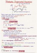 Stochastic differential equations