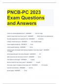 PNCB-PC 2023 Exam Questions and Answers 