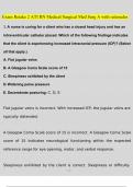 ATI RN Medical Surgical Med Surg A Exam Retake 2 with rationales Questions and Answers Latest (2023 / 2024) (Verified Answers)