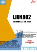 LJU4802 Tutorial Letter 2023
