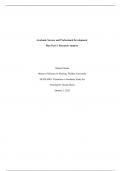 NURS 6003 Week 5 Assignment Academic Success and Professional Development Plan Part 3 Strategies to Promote Academic Integrity and Professional Ethics