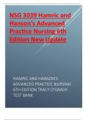 Test Bank for Hamric and Hanson's Advanced Practice Nursing 6th Edition