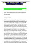 NURS 6501 Week 6 Midterm Exam 2023 2024 GUARATEED A+ PASS NURS 6501 Week 6 Midterm Exam 2023 2024 GUARATEED A+ PASS NURS 6501 Week 6 Midterm Exam 2023 2024 GUARATEED A+ PASS NURS 6501 Week 6 Midterm Exam 2023 2024 GUARATEED A+ PASS NURS 6501 Week 6 Midter