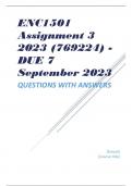 ENC1501 Assignment 3 2023 (769224) - DUE 7 September 2023