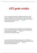 ATI peds retake 2023/2024