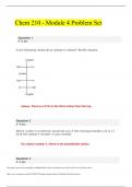 Portage_Learning_Chem_210___Module_4_Problem Questions and Answers Latest 2023 - 2024 [100% correct answers]