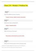 Portage_Learning_Chem_210___Module_3_Problem Questions and Answers Latest 2023 - 2024 [100% correct answers]