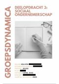 Profielonderwijs: 'sociaal ondernemerschap', deelopdracht 3 (leerjaar 1)