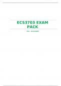 ECS 3703 Exam Pack 2014 to 2016, University of South Africa, UNISA