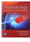 Test Bank Pharmacology Connections to Nursing Practice 4th Edition by Michael Adams, Carol Urban (revised) Chapter 1-75|Complete Guide A+ 2023 updated