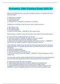 Prometric CNA Practice Exam 2023 A+