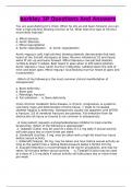 Barkley DRT 1 Questions And Answers 2023/Barkley PNP DRT 2 Questions And Answers 2023/barkley 3P Questions And Answers/AGACNP Barkley Review: Combined/BMC Knowledge checks