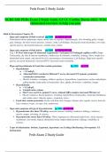 NURS 328: PEDs Exam 2 Study Guide GI GU Cardiac Burns-2023- With elaborated overview to help you pass