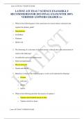 LATEST ATI TEAS 7 SCIENCE EXAM.HIGLY RECOMMEDED FOR 2023 FINAL EXAM.WITH 100% VERIFIED ANSWERS GRADED A+