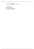 Ace Your Exams with the [Social Problems,Best,1e] 2023-2024 Test Bank