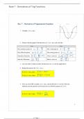 Functions and Notations 