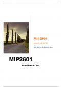 MIP2601 ASSIGNMENT 4 2023