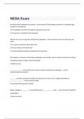 NESA Exam  2023 with 100% correct answers