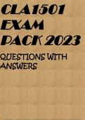 CLA1501 EXAM PACK 202