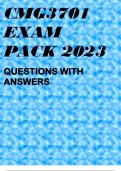 CMG3701 EXAM PACK 2023