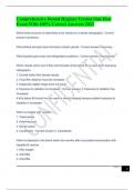 Comprehensive Dental Hygiene Version One Hesi Exam With 100% Correct Answers 2023