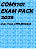 COM3701 EXAM PACK 2023