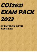 COS2621 EXAM PACK 2023