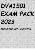 DVA1501 EXAM PACK 2023