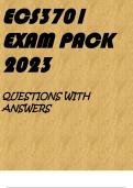 ECS3701 EXAM PACK 2023