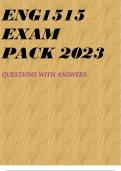 ENG1515 EXAM PACK 2023